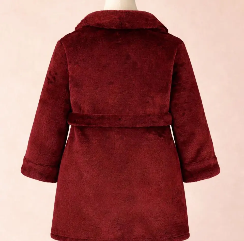 Kids Robe Belted Wrap Sewing Pattern 3