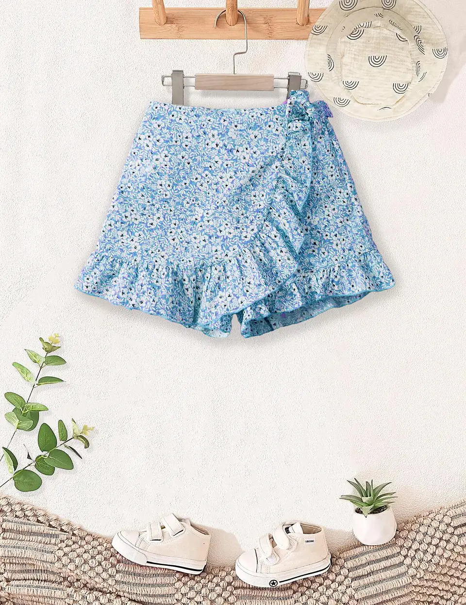 Girls Ruffle Skort Sewing Pattern 2
