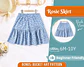 Elastic Waistband and a Gathered Flounce hem Skirt Sewing Pattern - thumbnail 1