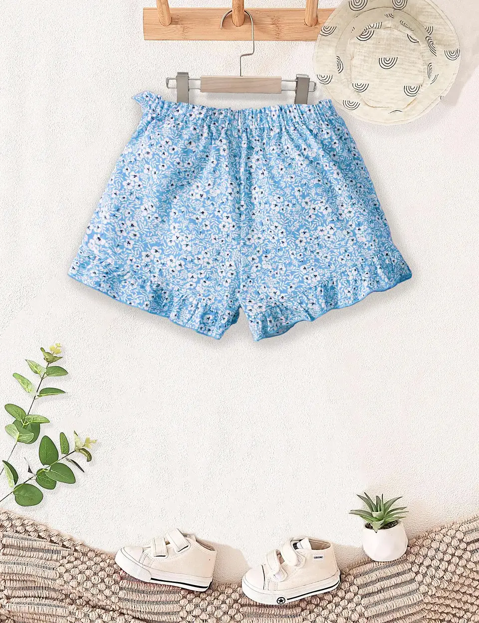 Girls Ruffle Skort Sewing Pattern 4