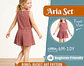 Girls Top and Shorts Set Sewing Pattern - thumbnail 1