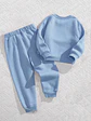 Kids Sweatshirt and Jogger Set Sewing Pattern - thumbnail 3