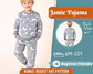 Kids Fleece Pajama Set Sewing Pattern - thumbnail 1