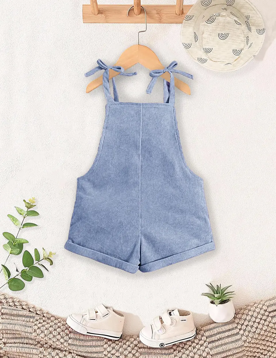 Kids Overall Shorts Sewing Pattern 3