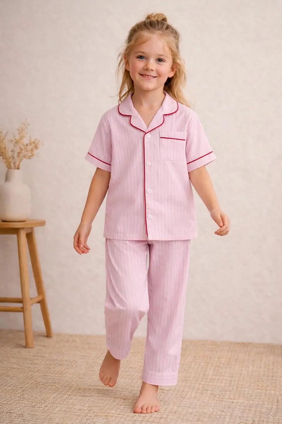 Pajama Sewing Pattern for Kids, Kids Shirt and Pants Pattern 5
