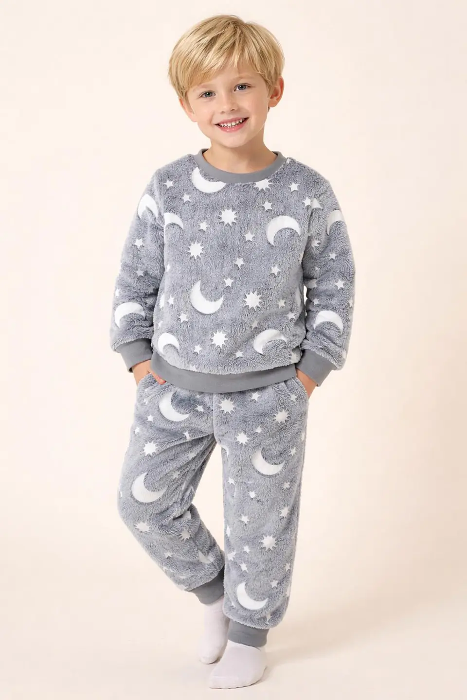 Kids Fleece Pajama Set Sewing Pattern 5