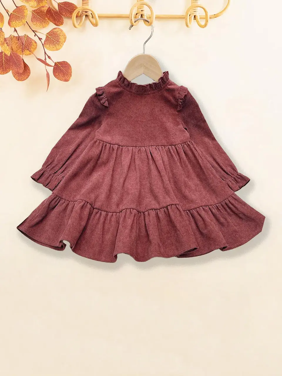 Girls Ruffle Tiered Dress Sewing Pattern 2