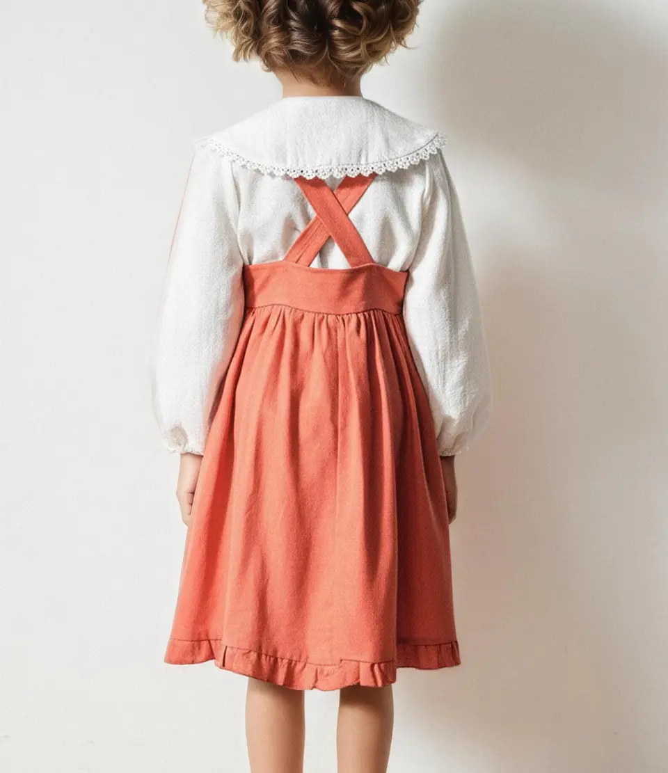 Girl Dress Sewing Pattern, Toddlers Pattern 2