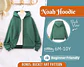 Kids Zip-Up Hoodie Sewing Pattern - thumbnail 1