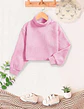 Girls Mock Neck Sweatshirt Sewing Pattern - thumbnail 2