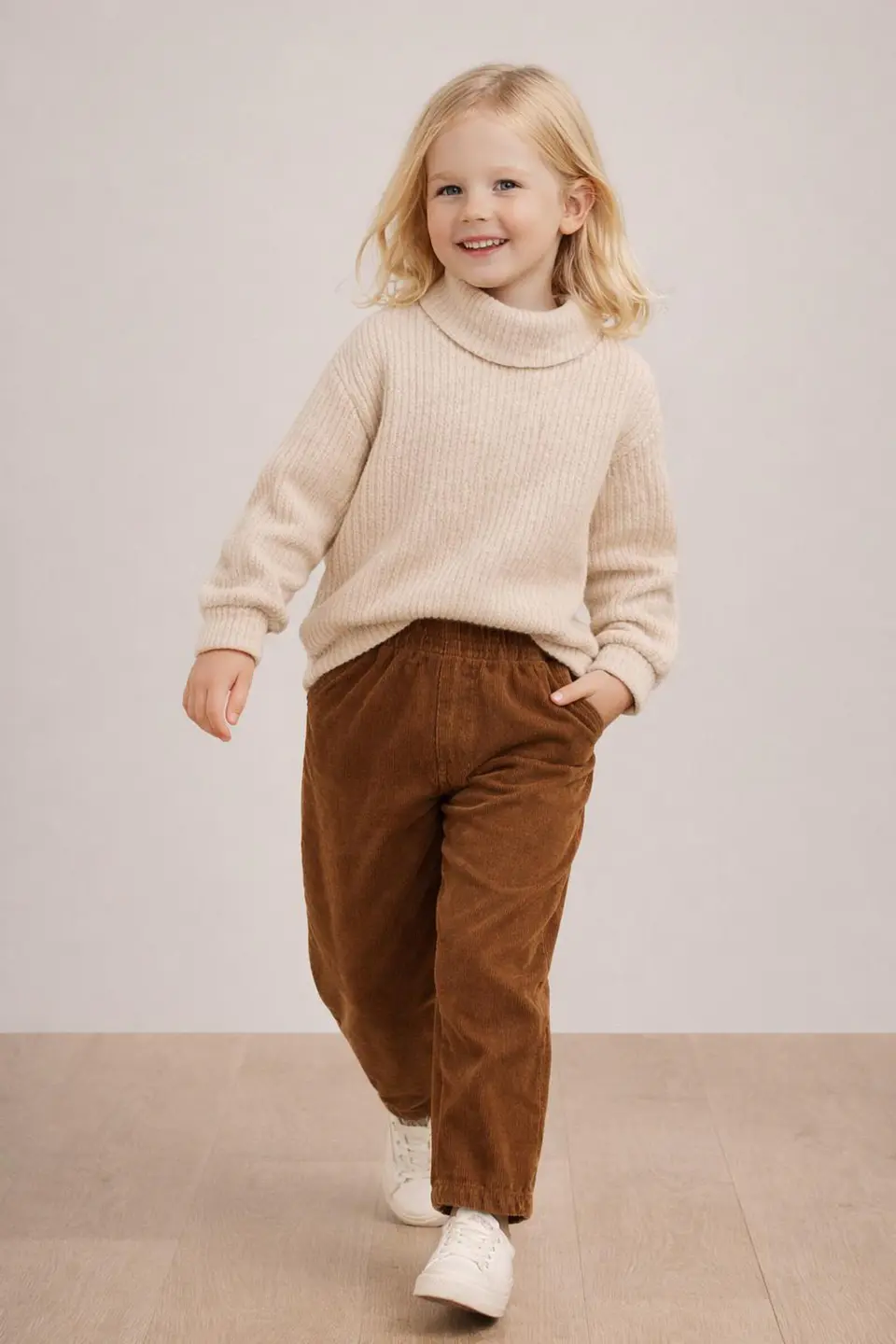 Turtleneck Sweater Sewing Pattern for Kids 3