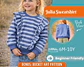 Children's Flutter Ruffle Pullover Sewing Pattern - thumbnail 1