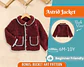 Girls Teddy Jacket Sewing Pattern - thumbnail 1