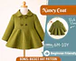 Girls Double Breasted Coat Pattern - thumbnail 1