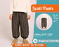 Baggy Pants, Kids Balloon Pants Sewing Pattern - thumbnail 1