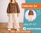 Girls Jacket & Ruffle Hem Pants Sewing Pattern - thumbnail 1