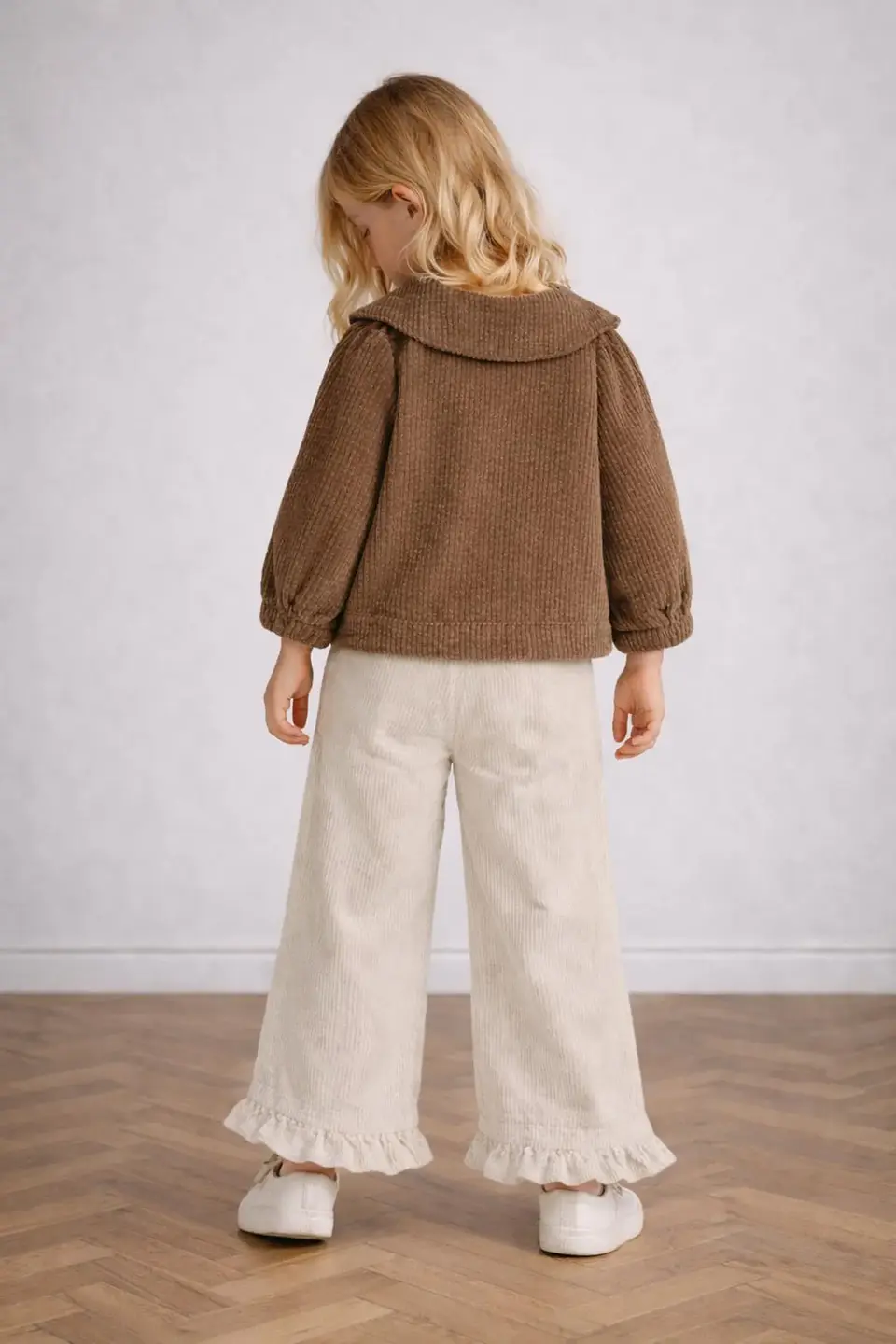 Girls Jacket & Ruffle Hem Pants Sewing Pattern 2