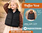 Puffer Vest Sewing Pattern for Kids - thumbnail 1
