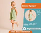 Girls Tie Shoulder Romper Sewing Pattern - thumbnail 1
