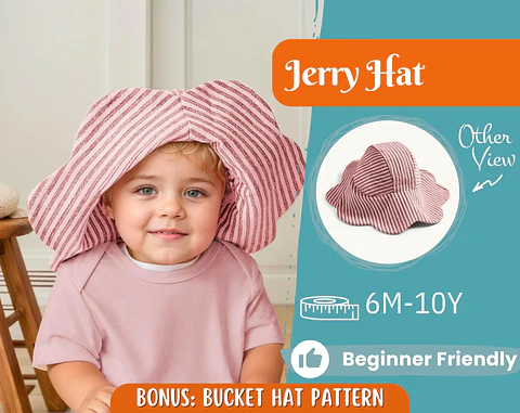 Wide Brim Baby Hat Pattern