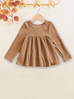 Girls Empire Waist Peplum Blouse Sewing Pattern - thumbnail 4