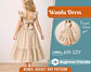 Open Back Ruffle Dress Sewing Pattern - thumbnail 1