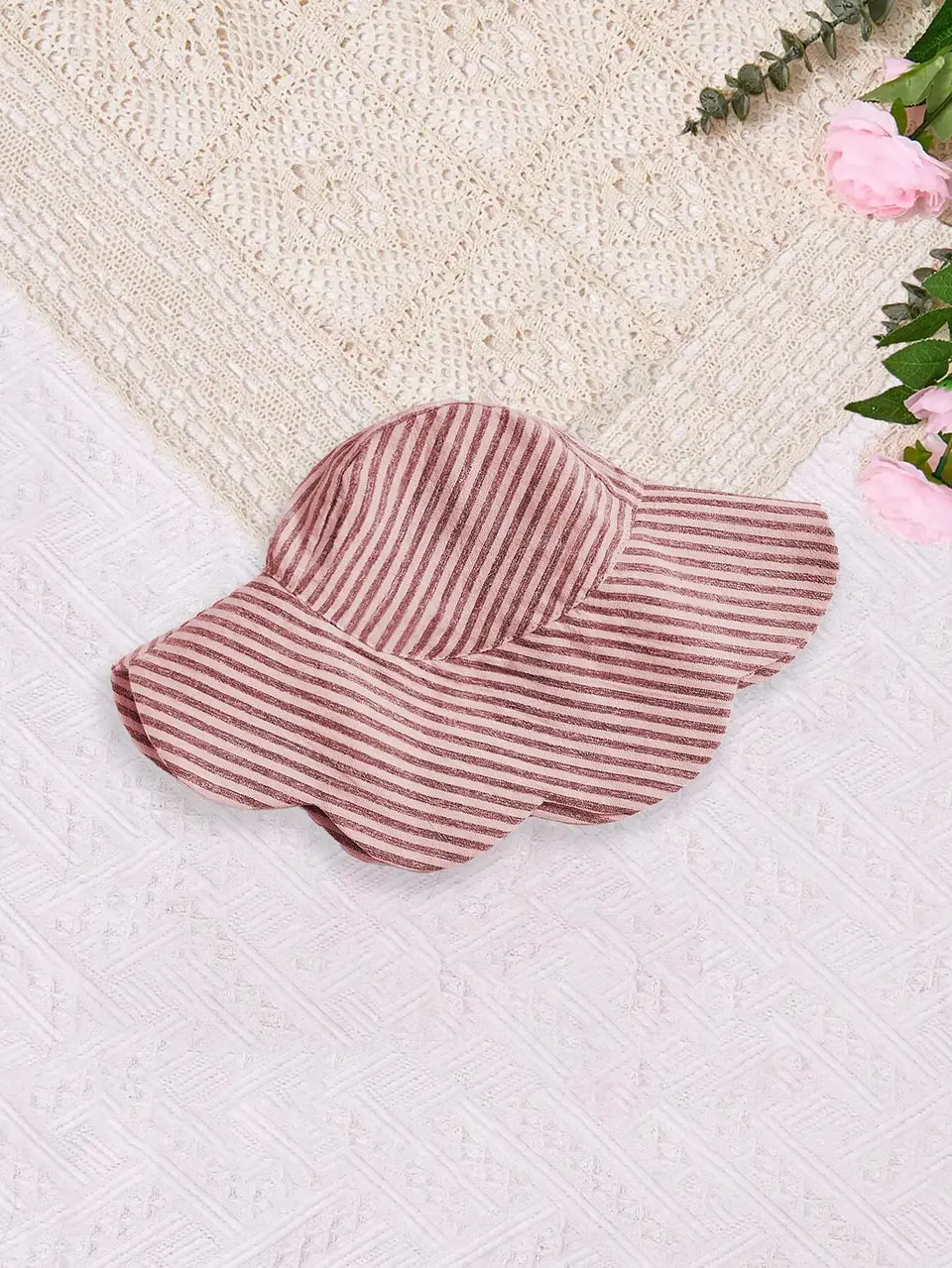 Wide Brim Baby Hat Pattern 2