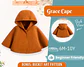 Capelet, Cape Sewing Pattern for Kids - thumbnail 1