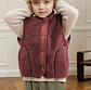 Snap Front Fleece Vest Pattern - thumbnail 5