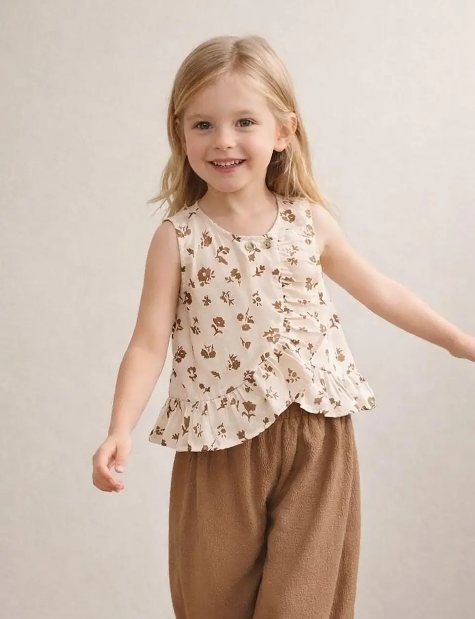 Girls Peplum Top Sewing Pattern 2