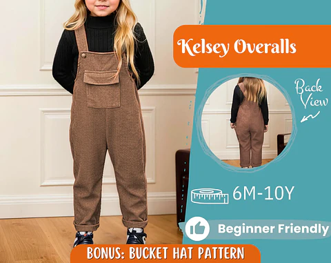 Overalls Sewing Pattern for Kids pdf
