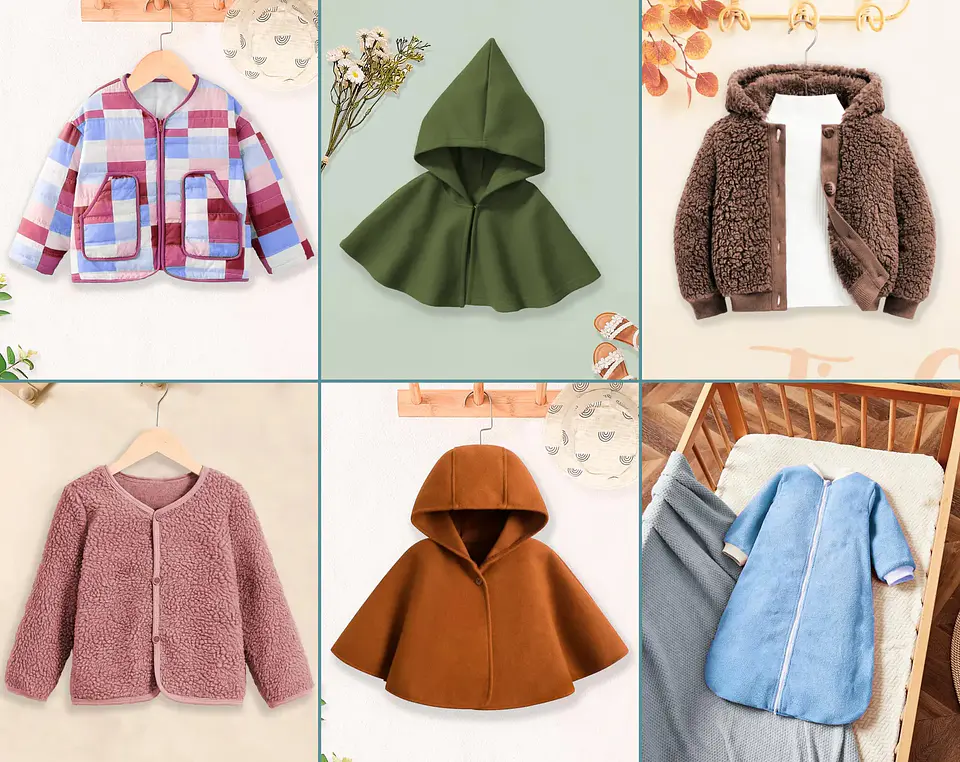 Sewing Patterns Bundle, Kids Patterns 4
