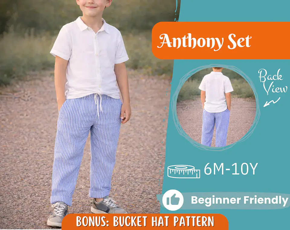 Shirt and Pants Pattern for Kids 1