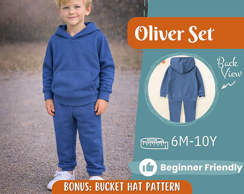 Hoodie & Jogger Set Sewing Pattern