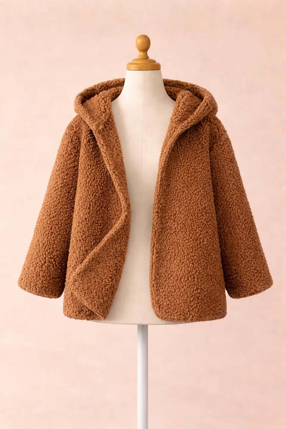 Kids Teddy Hooded Jacket Sewing Pattern 3