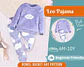 Pajama Sewing Pattern for Kids - thumbnail 1
