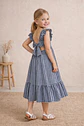 Girls Open Back Ruffle Dress Sewing Pattern - thumbnail 5