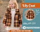 Girls Hooded Coat Sewing Pattern - thumbnail 1
