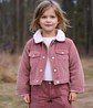 Girls Sherpa Collar Corduroy Jacket Sewing Pattern - thumbnail 2