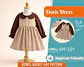 Vintage Children's Dress Sewing Pattern for Kids - thumbnail 1