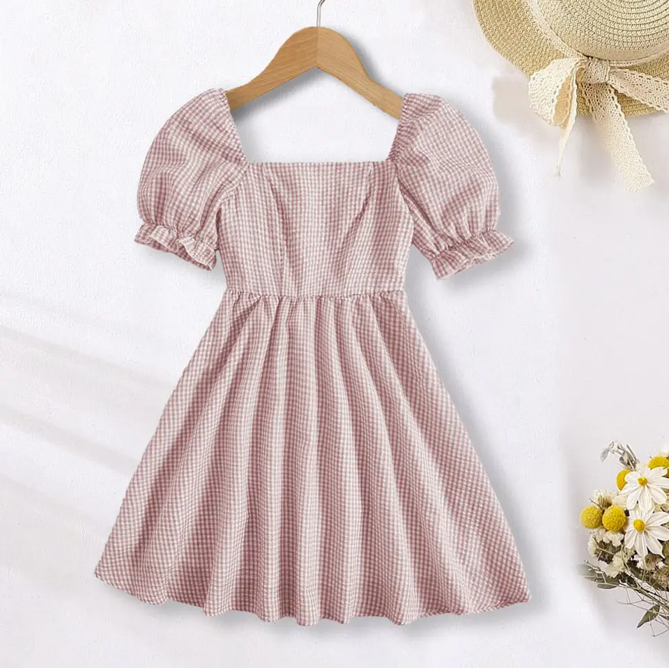 Milkmaid Dress Sewing Pattern for Kids 2