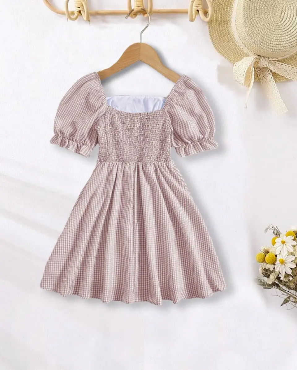 Milkmaid Dress Sewing Pattern for Kids 3