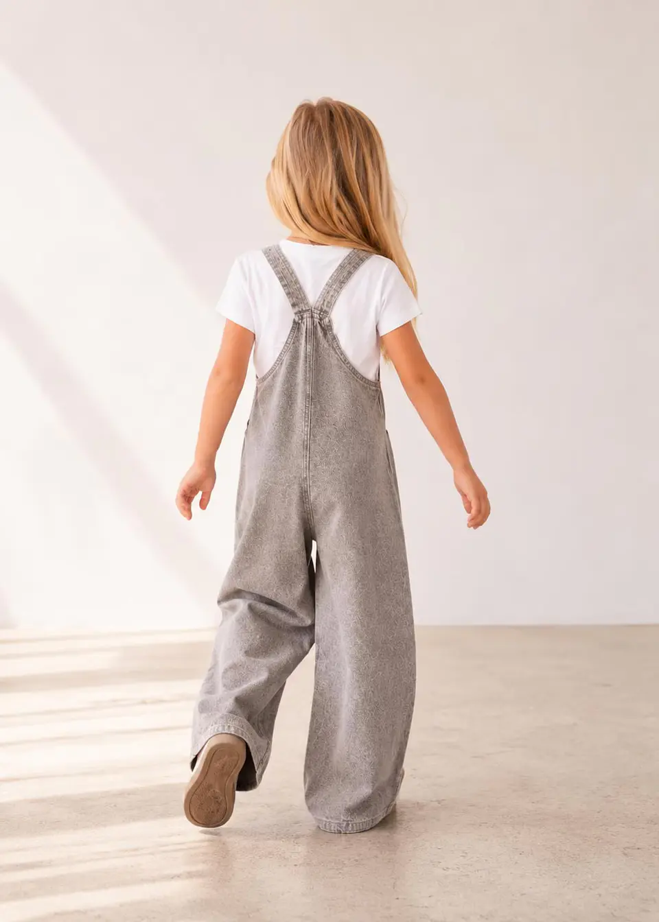 Girls Overall Jumpsuit Sewing Pattern PDF 2