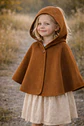 Girls Hooded Cape Sewing Pattern - thumbnail 2