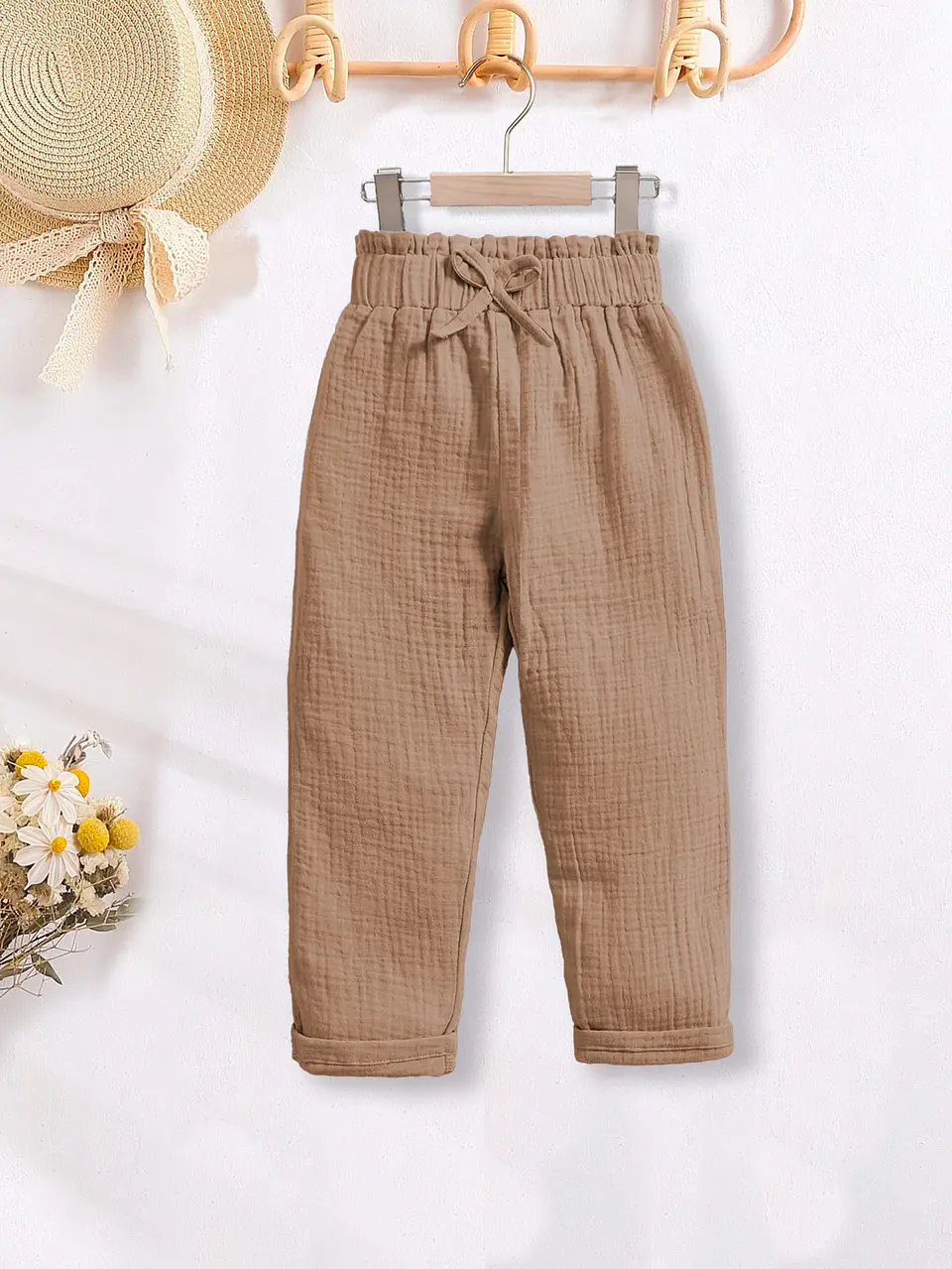 Kids Elastic Waist Pants Sewing Pattern 2