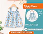 Baby Girls Ruffle Strap Sundress Sewing Pattern - thumbnail 1