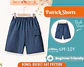 Kids Cargo Shorts Sewing Pattern - thumbnail 1