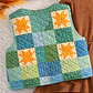Girls Quilted Patchwork Vest Sewing Pattern - thumbnail 2