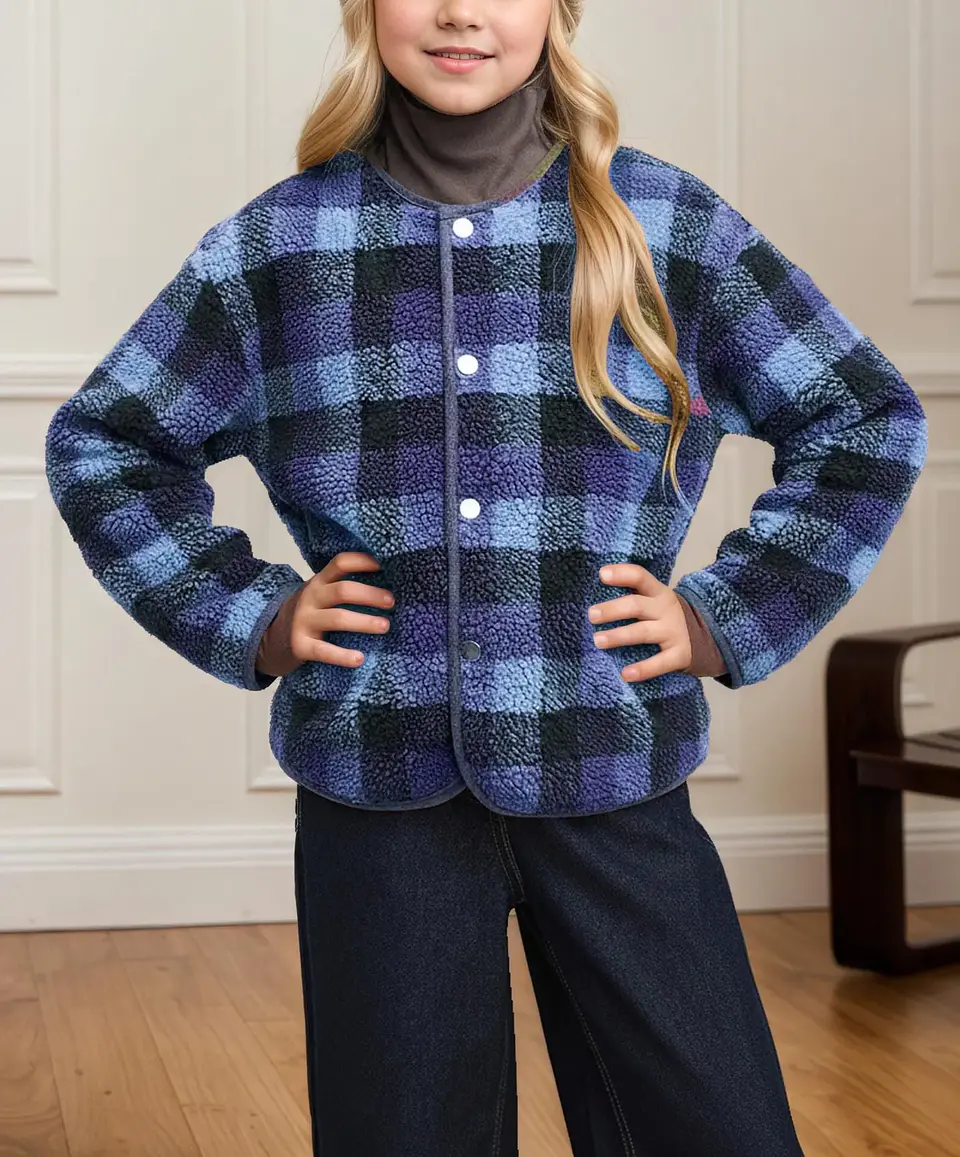 Girls Teddy Fleece Jacket Sewing Pattern 2