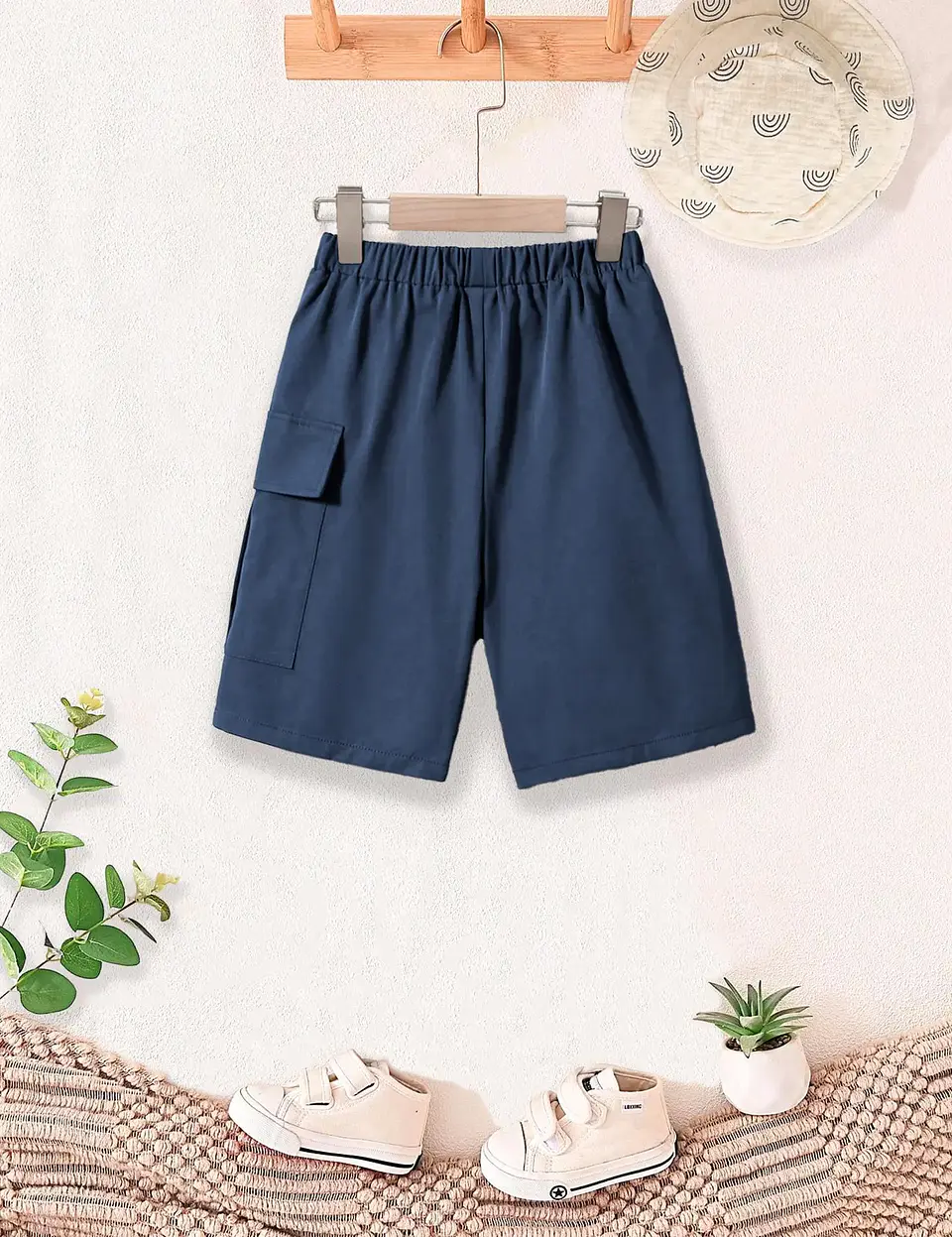 Kids Cargo Shorts Sewing Pattern 3